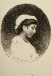 Репин И.Е. Женщина в чепце. 1870. ГХМАК